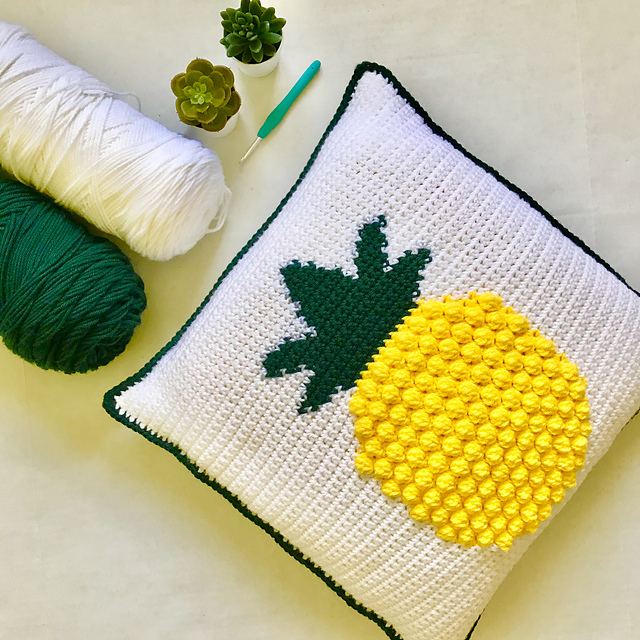 Pineapple Pillow Cover
