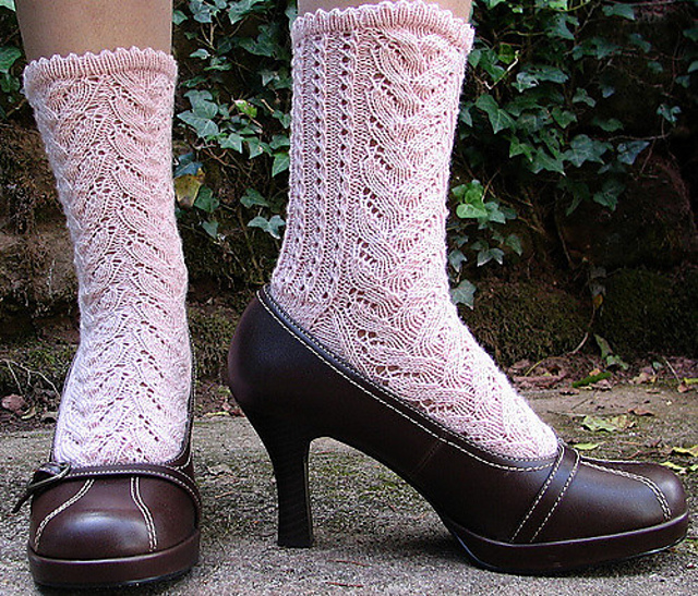 Whisper Lace Socks