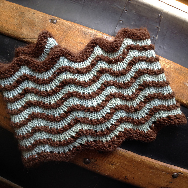 Ravelry: Fudge Ripple Cowl pattern by Karen J Ellsworth
