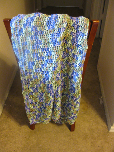 Star Lattice Baby Blanket