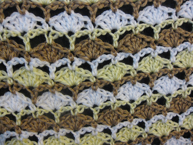 Spaced Shell Stitch