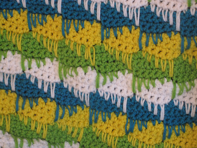 Blended Arrows Stitch