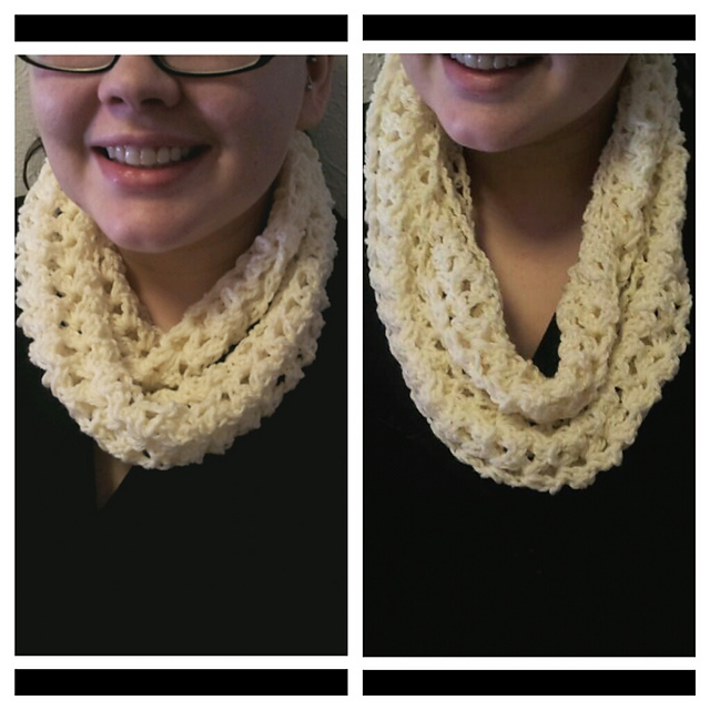 Merino Lace Scarf or Infinity Cowl