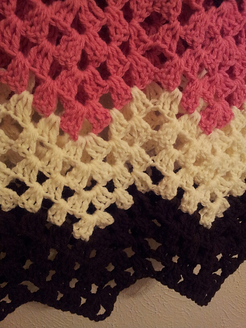Chevron Stripe Blanket