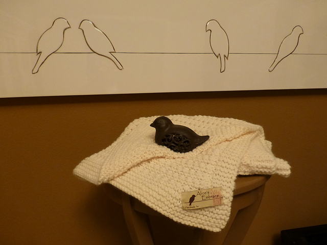 Birds On A Wire Lap Blanket