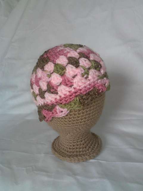 0-3 Month Baby Granny Hat