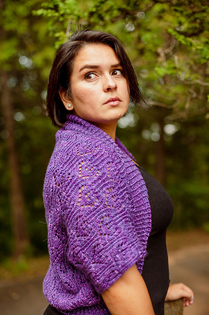 Climbing Roses Shrug - Story of Lilla