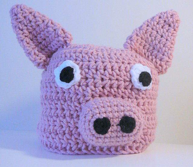 Pink Piggy Hat