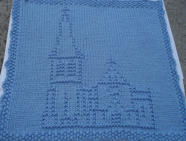 ChristChurch Cathedral Dishcloth