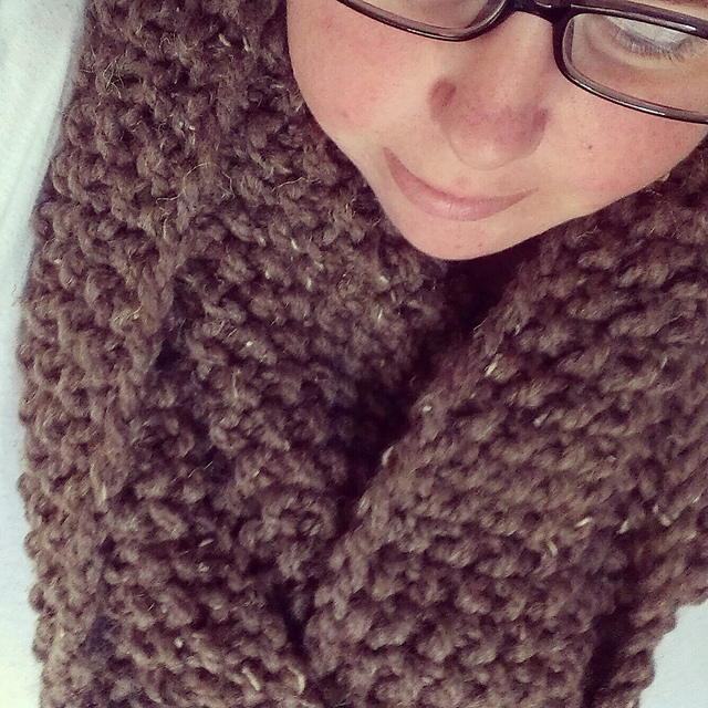 the super bulky infinity scarf cowl