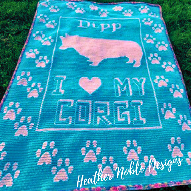 Corgi Blanket (Retro-charts only)