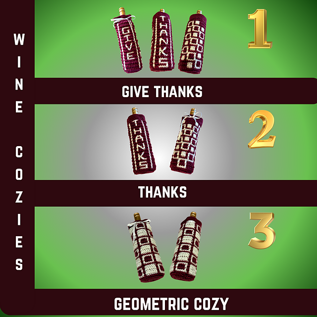 Thanksgiving Wine Cozies