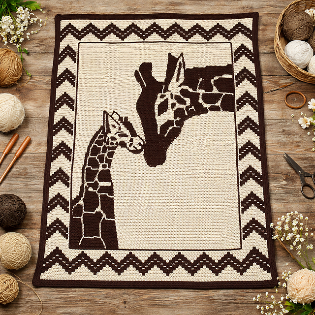 Giraffe Blanket 2