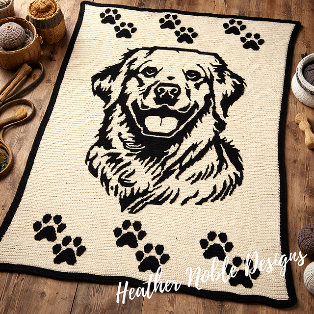 Golden Retriever Blanket