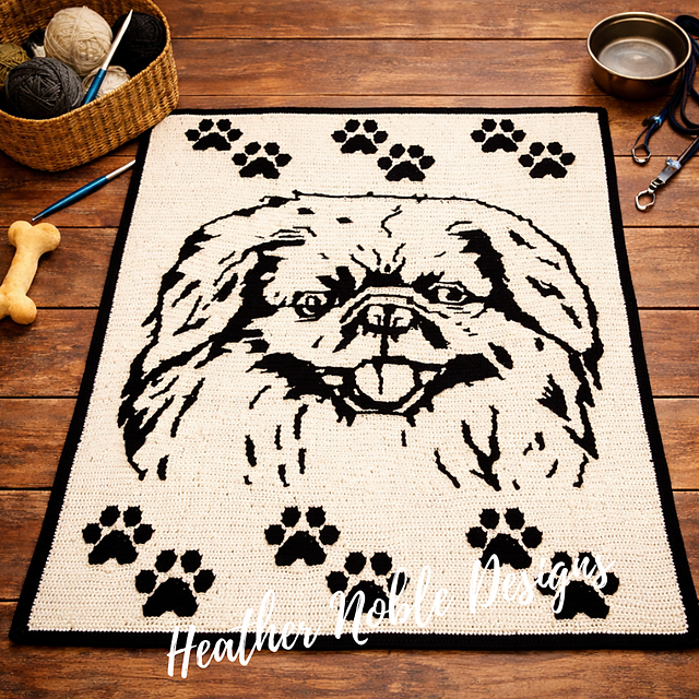 Pekingese Blanket
