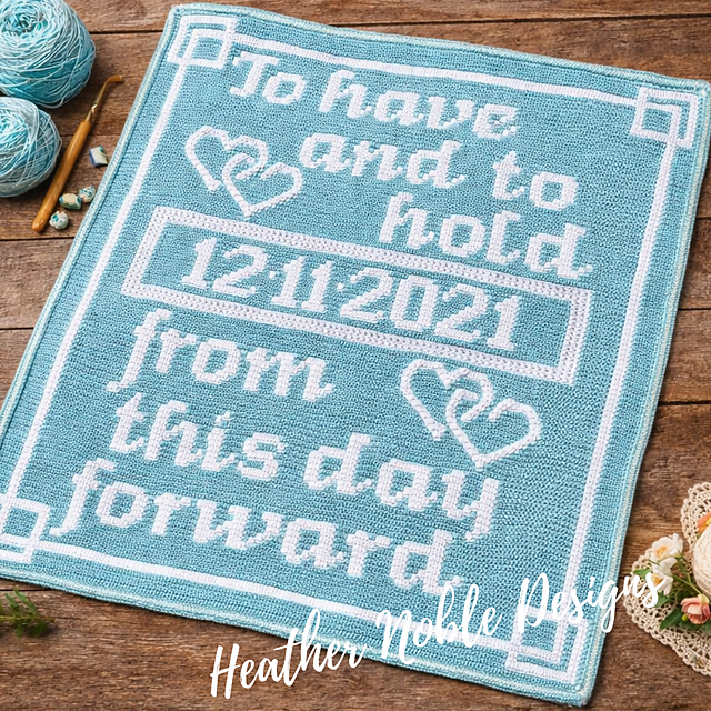 Wedding Vow Blanket