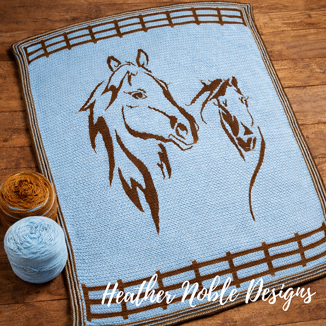Mare and Foal Blanket
