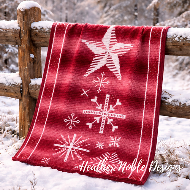 Snowflake Tree Throw