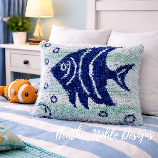 Angelfish Pillow