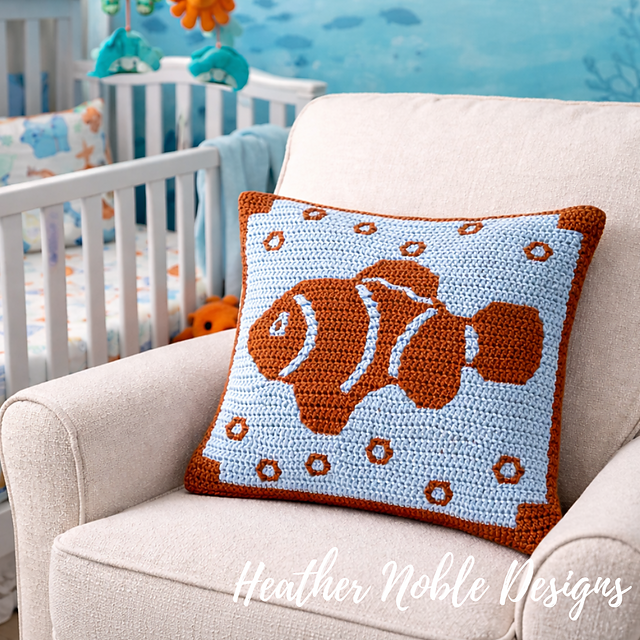 Clownfish Pillow