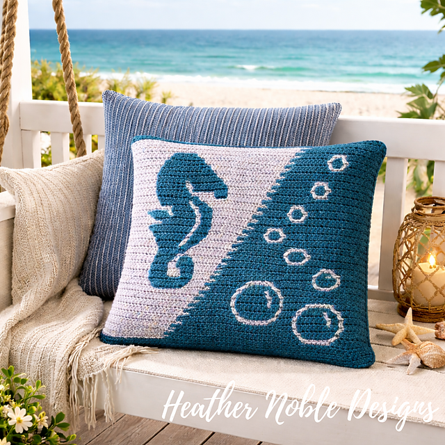 Seahorse Pillow