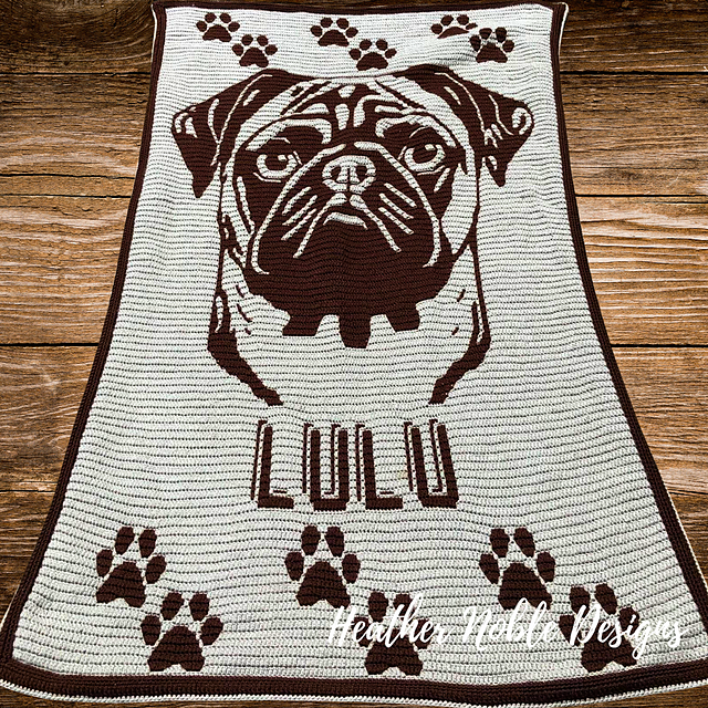 Pug Blanket