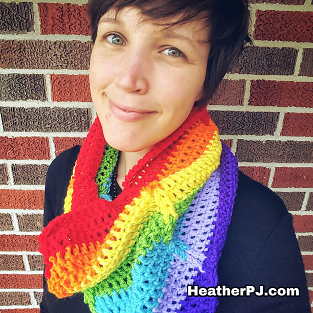 3D Knotted Rainbow Cowl