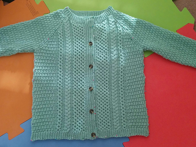 Design B: Round Neck Cardie