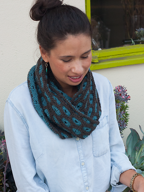 Blue Lagoon Infinity Scarf