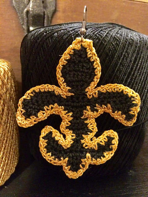Fleur de Lis Earrings