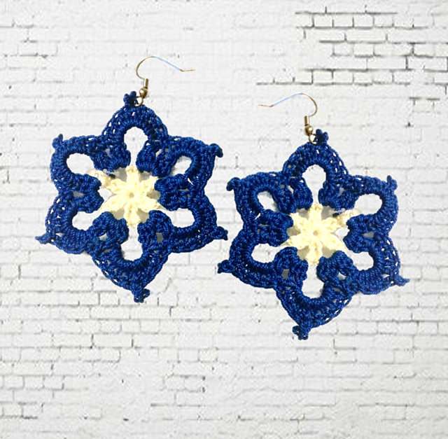 6 Petal Earrings