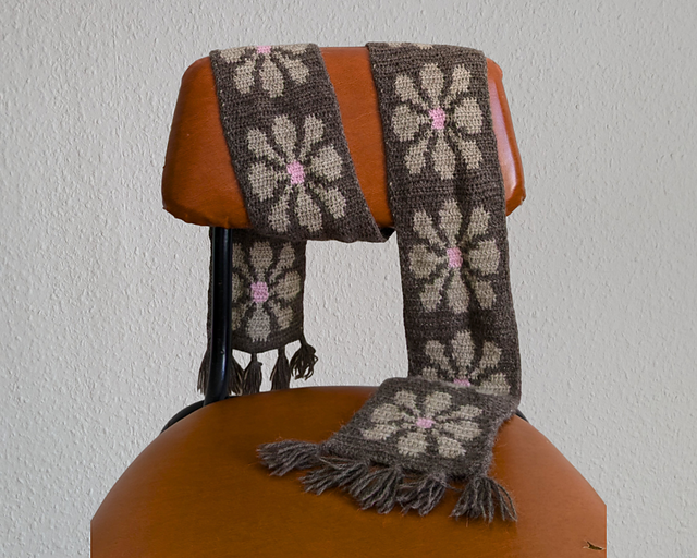 Nora Flower Scarf