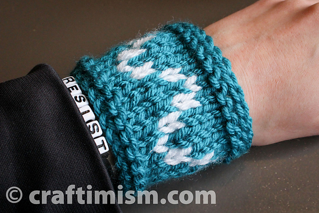 Resistor armband/cup cozy