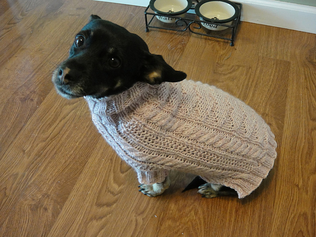 Molly’s Hearts and Cables Turtleneck