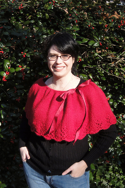 Cherry Bomb Capelet