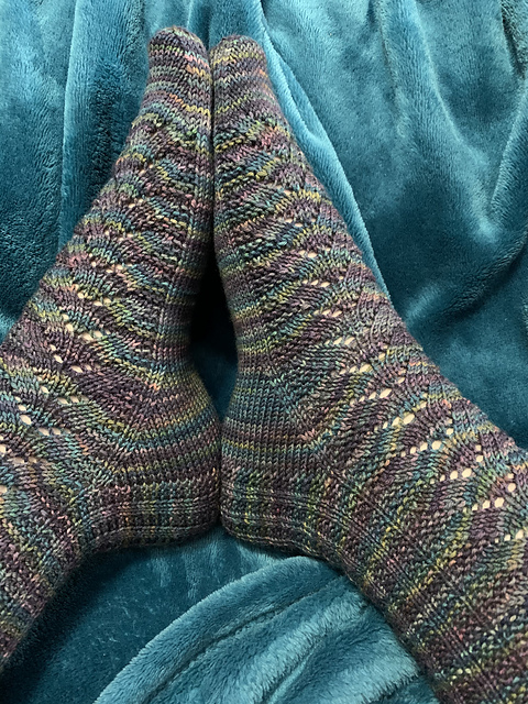 Summer Storm Socks