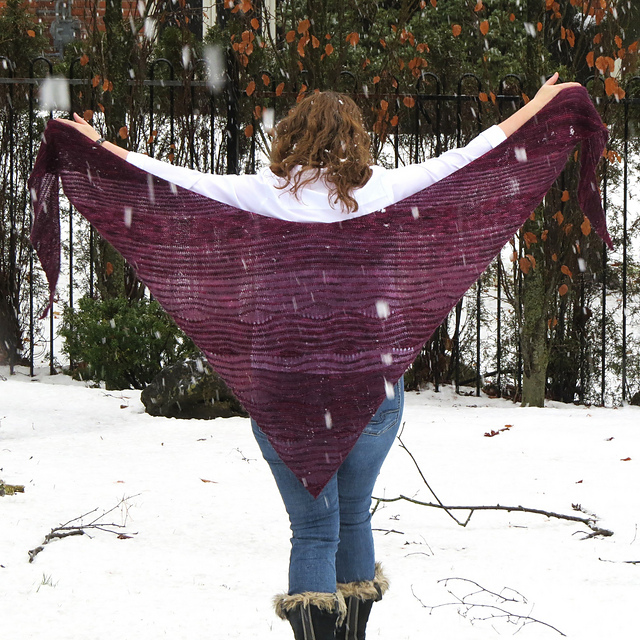 Petals Shawl