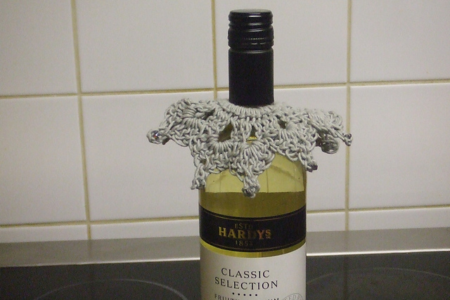 Bottle Poncho/ Coaster