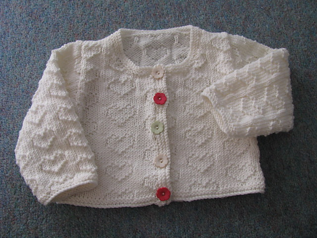 Little Sweetheart Cardie and Shoes