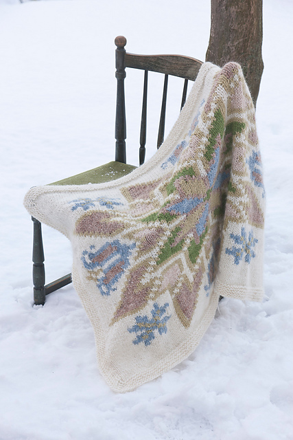 Broken Rose Blanket