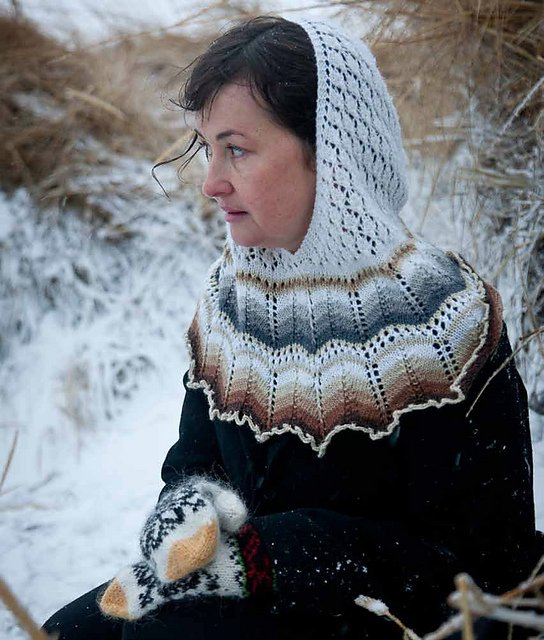 Ravelry: Lace Hood pattern by Hélène Magnússon