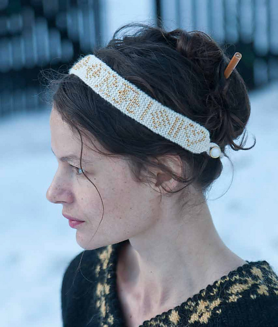 Perluband: beaded hairband & armband
