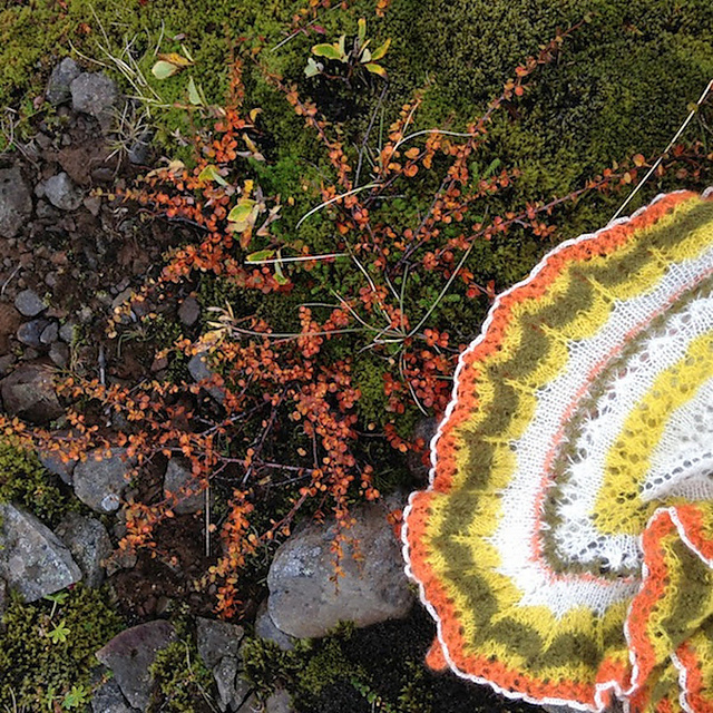 Icelandic Spring Shawl