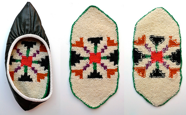 Knitted Shoe Inserts From Iceland