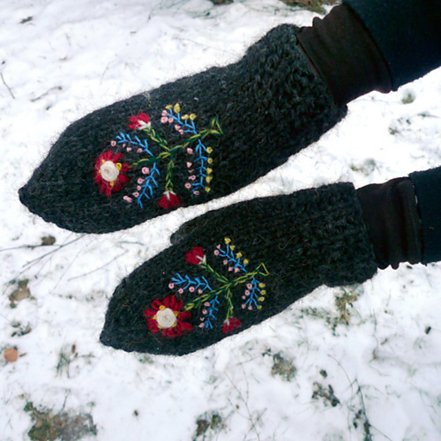 Cécile mittens