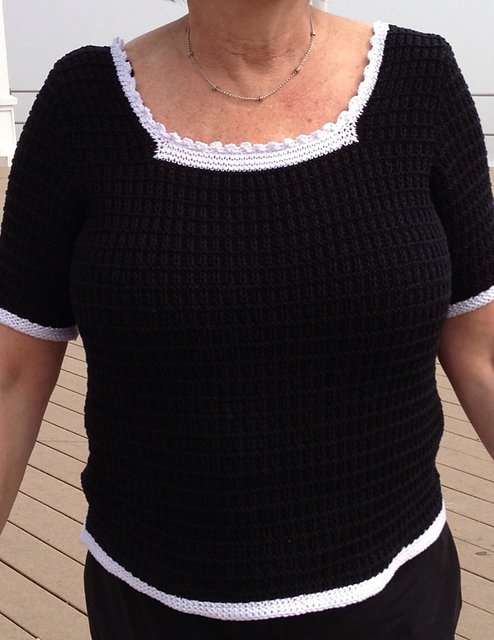 Square-neck Tee