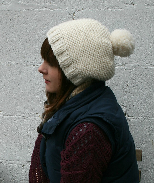 the super chunky bobble hat