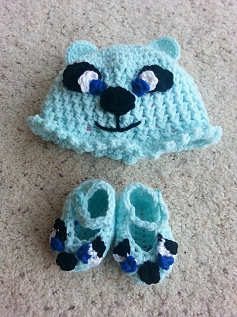 Bear Baby Booties
