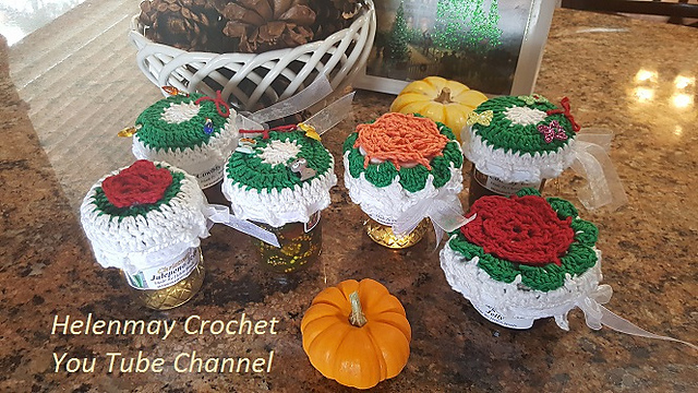 Christmas Jar Toppers