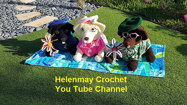 Labrador Retriever Amigurumi Dog